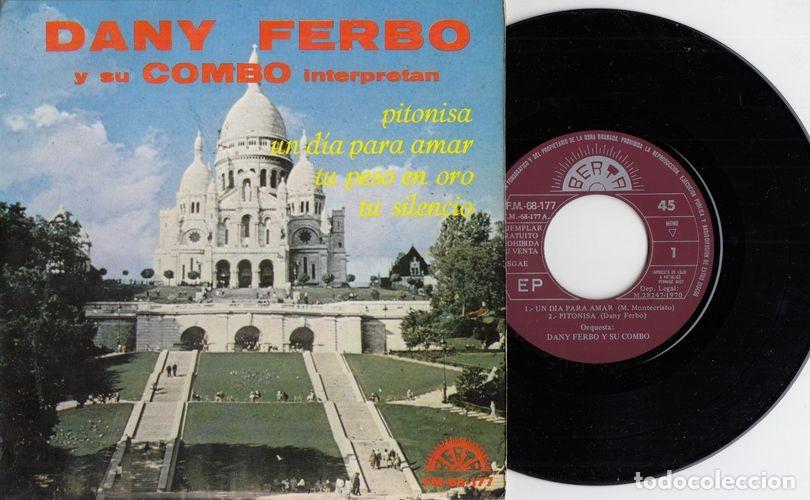 Discos de vinilo: DANY FERBO Y SU COMBO - PITONISA - EP DE VINILO - CS - 30 - Foto 1