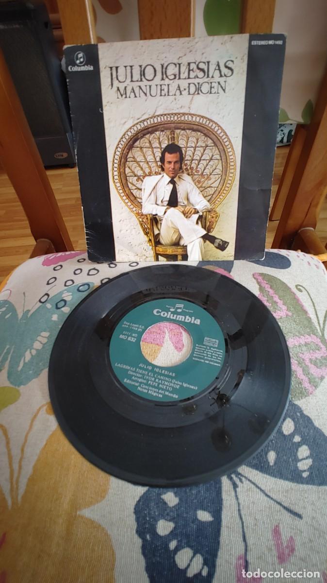 Discos de vinilo: JULIO IGLESIAS-SINGLE MANUELA - Foto 1