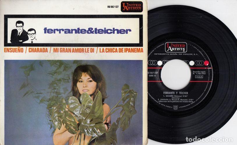Discos de vinilo: FERRANTE Y TEICHER - LA CHICA DE IPANEMA - EP DE VINILO - CS - 30 - Foto 1