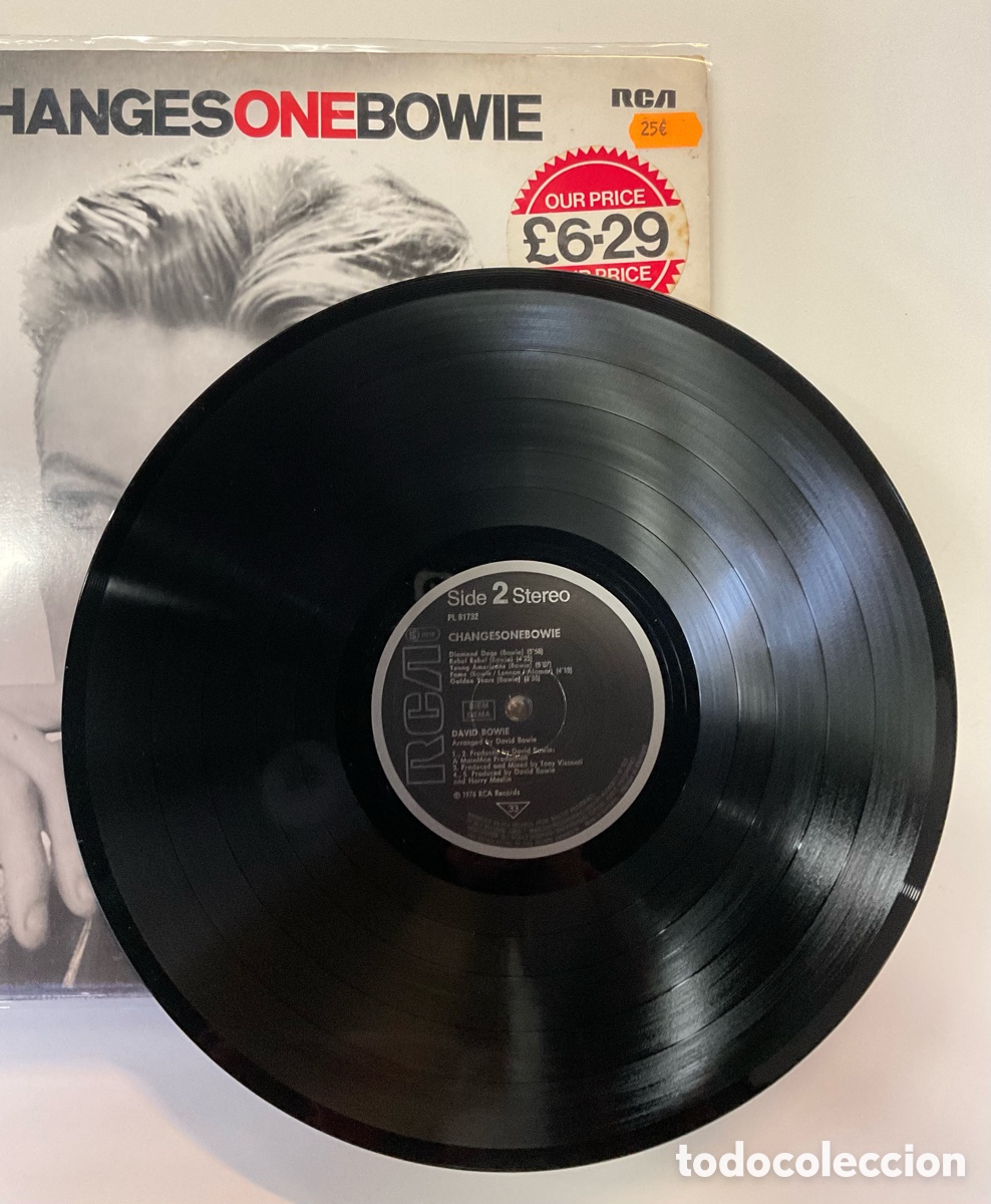 Discos de vinilo: DAVID BOWIE. ChangesOneBowie. UK. - Foto 5