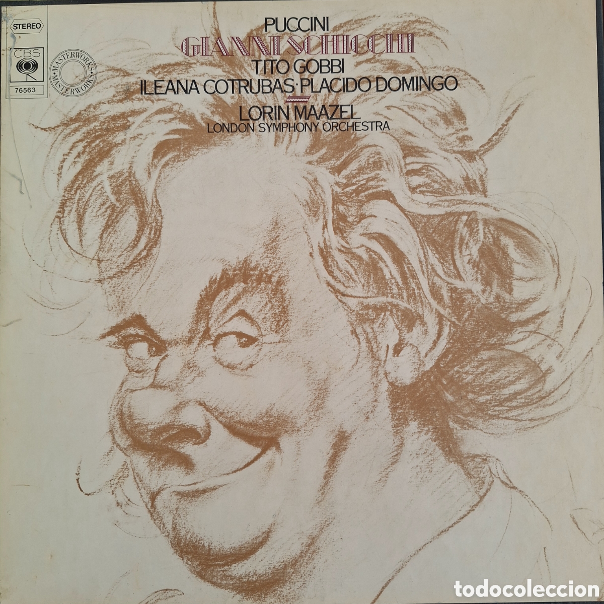 Discos de vinilo: Caja Gianni Schicchi. Puccini. Dtor: Lorin Maazel - Foto 1