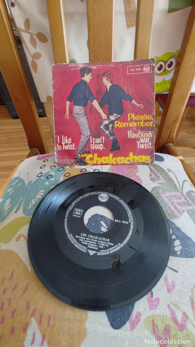 Discos de vinilo: LES CHAKACHAS-EP PLEASE REMEMBER +3-PORT.REGULAR - Foto 1