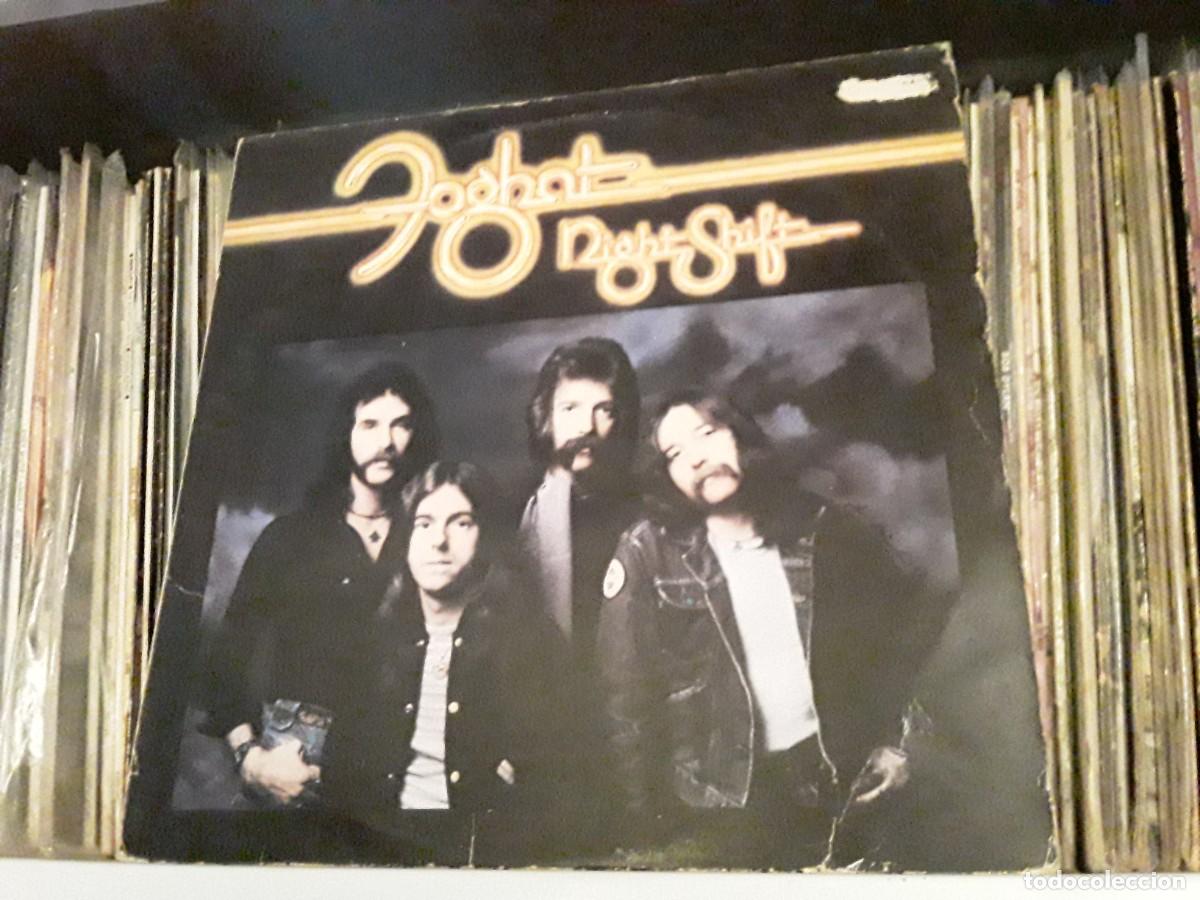 Discos de vinilo: Foghat &lrm;&ndash; Night Shift - lp edic. germany 1977 - Foto 1