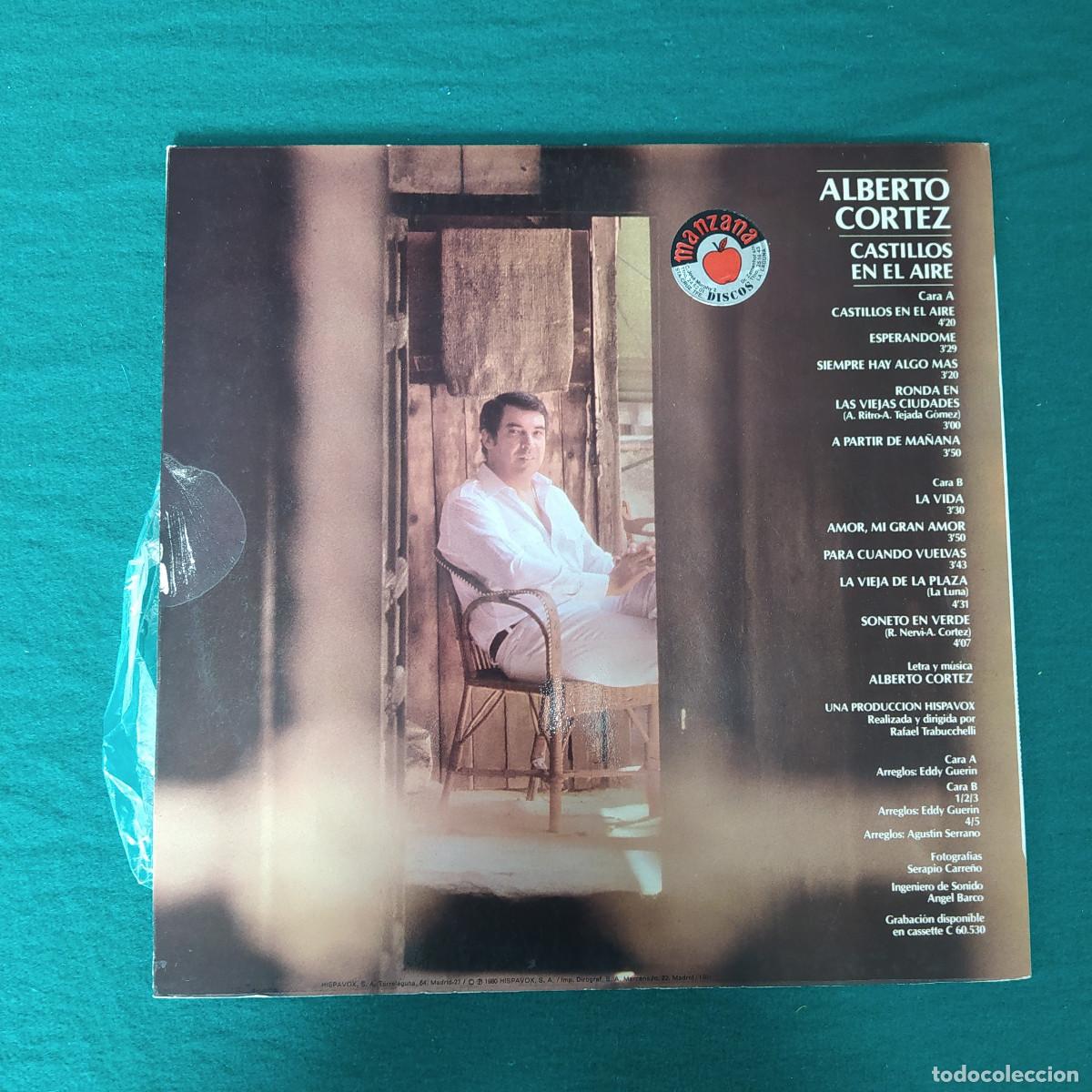 Discos de vinilo: Alberto Cortez &ndash; Castillos En El Aire - Foto 2