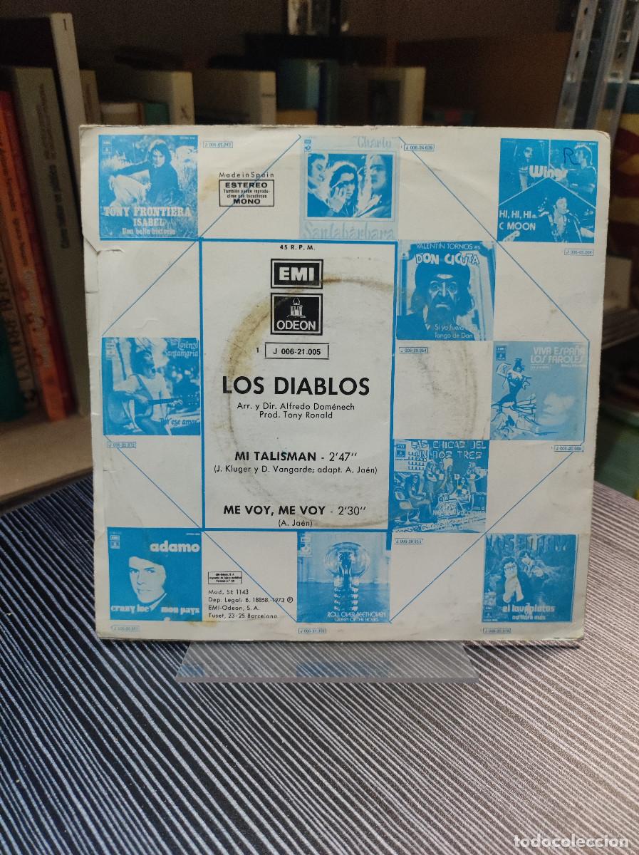 Discos de vinilo: Los Diablos &ndash; Mi Talism&aacute;n - Foto 2