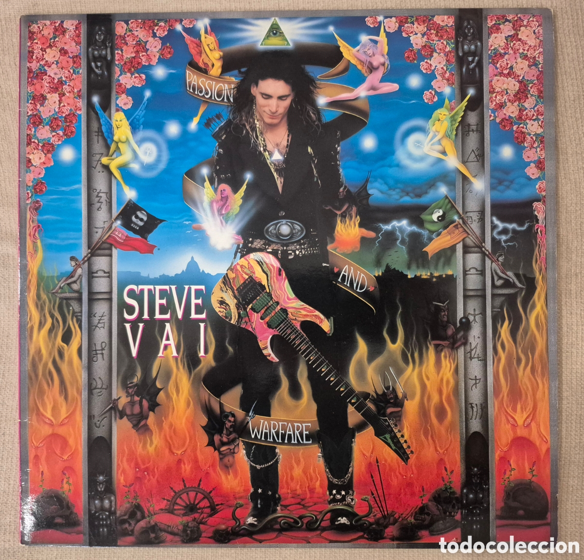 Vinyl-Schallplatten: Steve Vai Passion Warfare U.K.