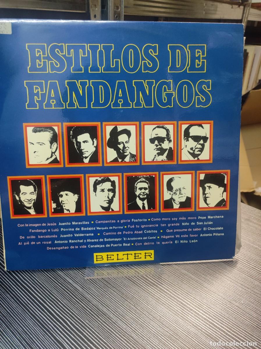 Vinyl-Schallplatten: Estilos de Fandangos
