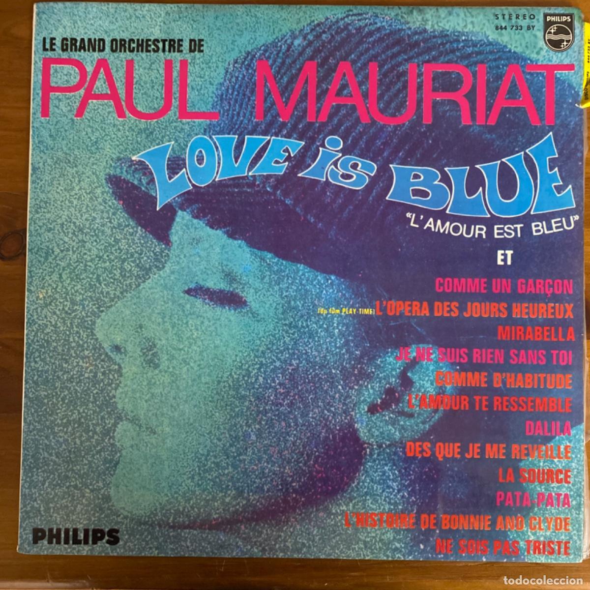 Discos de vinilo: PAUL MAURIAT LOVE IS BLUE - Foto 1