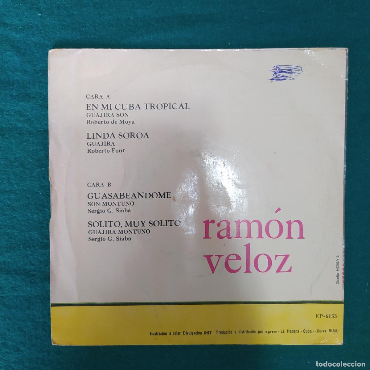 Discos de vinilo: Ram&oacute;n Veloz &ndash; Linda Soroa - Foto 2