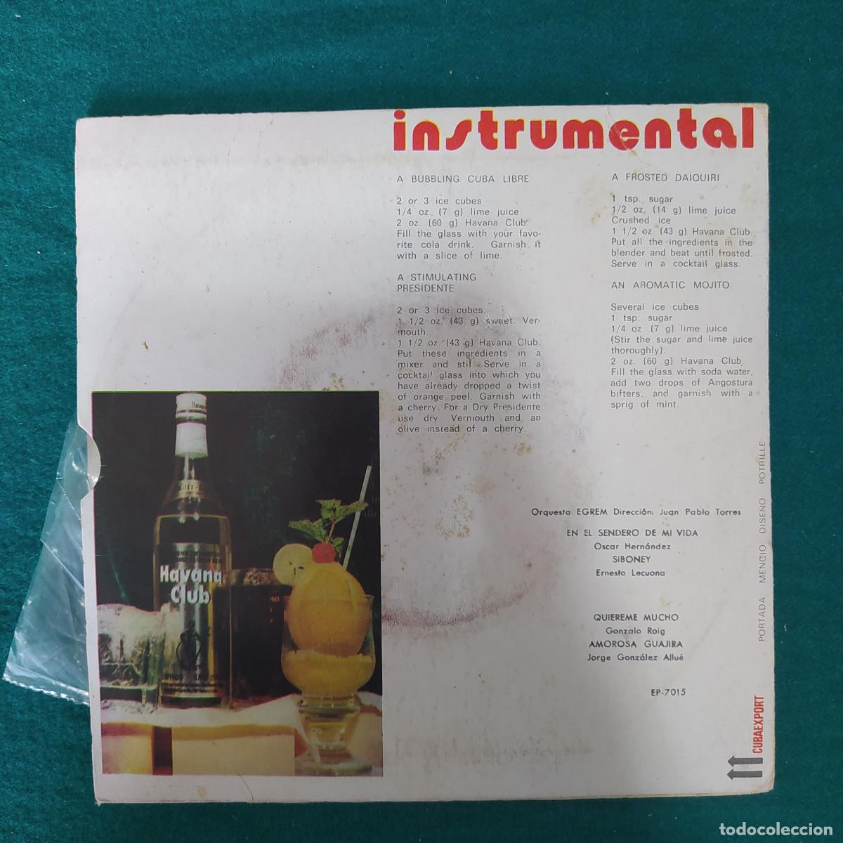 Discos de vinilo: Orquesta Egrem &ndash; Instrumental - Foto 2