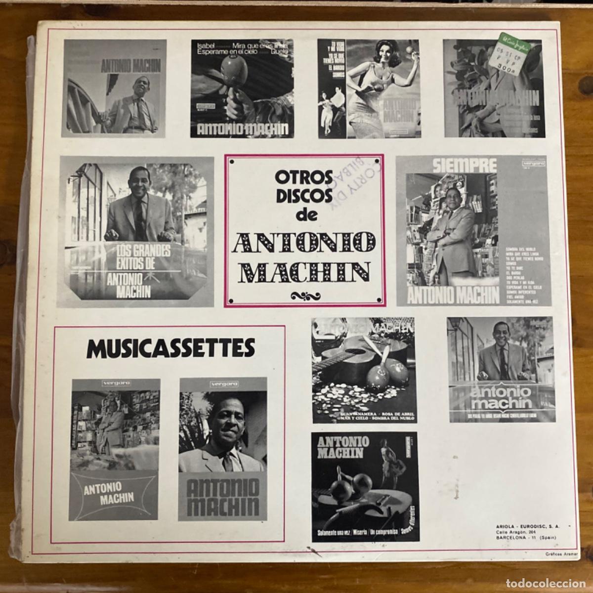 Discos de vinilo: ANTONIO MACHIN EXITOS DOBLE - Foto 2