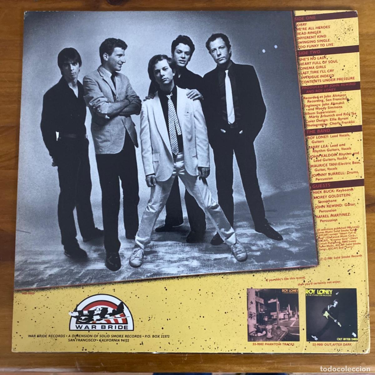 Discos de vinilo: ROY LONEY AND THE PHANTOM MOVERS CONTENT UNDER PRESSURE - Foto 2