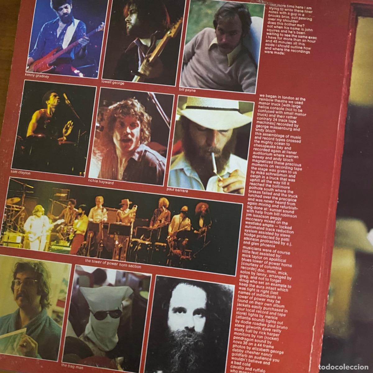 Discos de vinilo: LITTLE FEAT WAITIN FOR COLUMBUS DOBLE - Foto 5