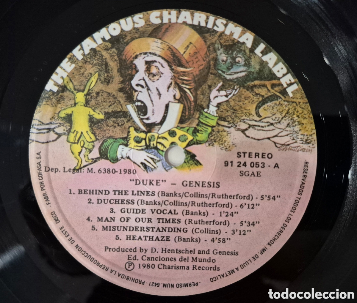 Discos de vinilo: vinilo G&eacute;nesis Duke carpeta doble - Foto 4