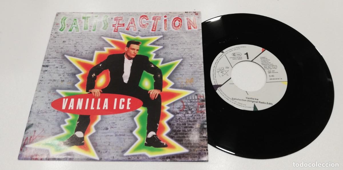 Discos de vinilo: SCO64-Vanilla Ice - Satisfaction (7&rdquo;, Single) - Foto 1