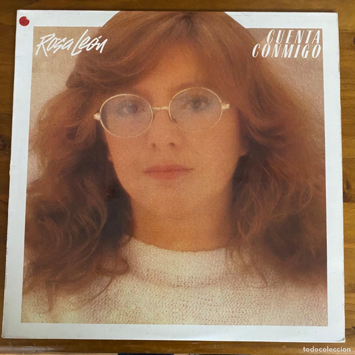 Discos de vinilo: ROSA LEON CUENTA CONMIGO - Foto 1