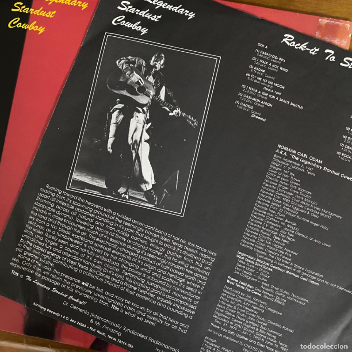 Discos de vinilo: THE LEGENDARY STARDUST COWBOY - Foto 3