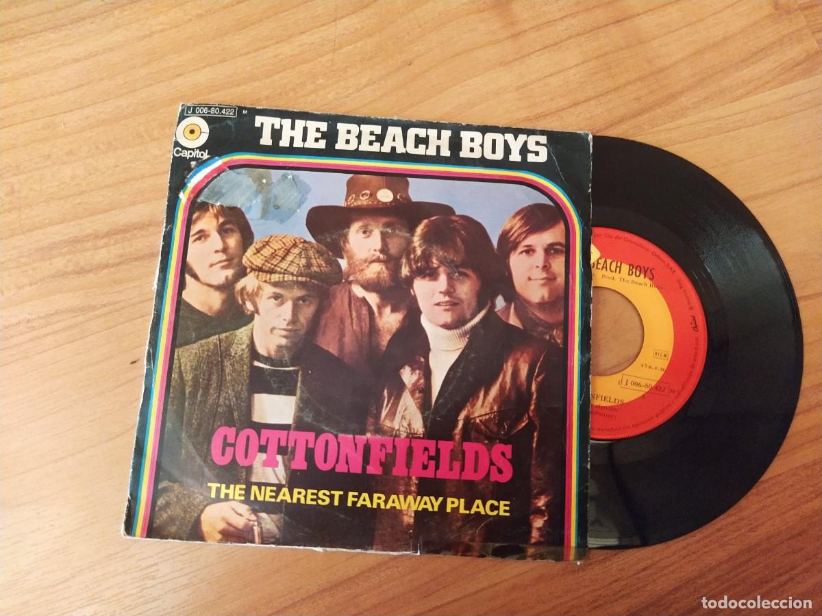 Discos de vinilo: THE BEACH BOYS / COTTONFIELDS/ 1970 / spa Single - Foto 1