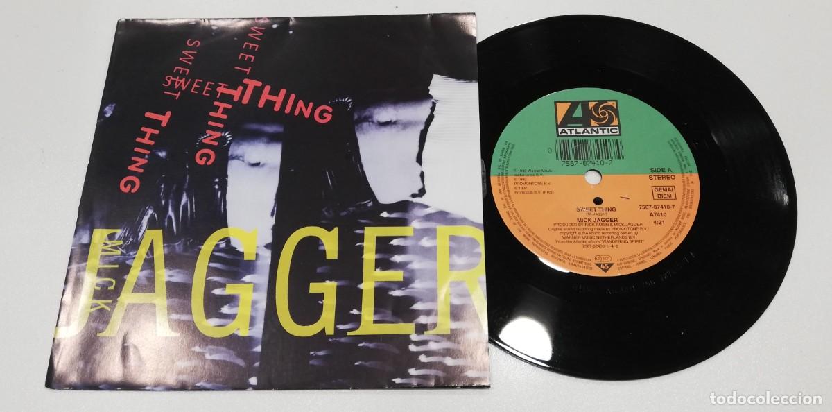 Discos de vinilo: SCO64-Mick Jagger - Sweet Thing (7&rdquo;, Single) - Foto 1