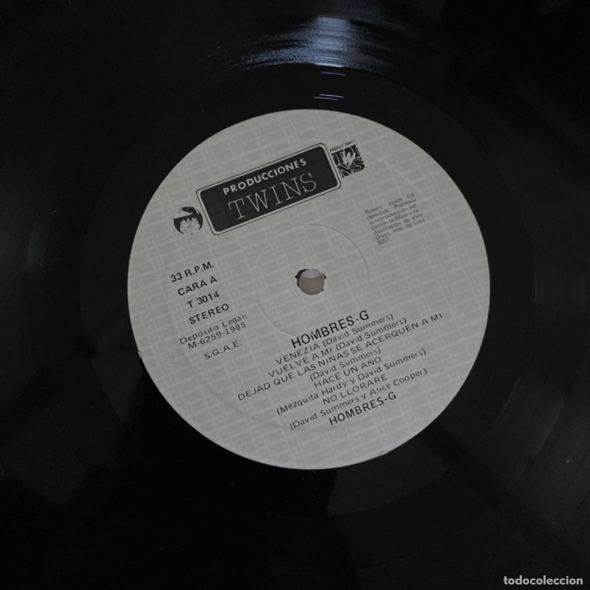 Discos de vinilo: HOMBRES G 1&ordm; PRIMERA EDICION - Foto 3