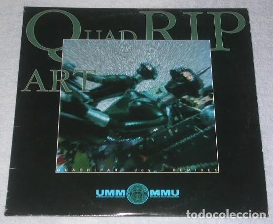 Discos de vinilo: quadirpart 2 lp joy remixes umm 1994 EX EX - Foto 1