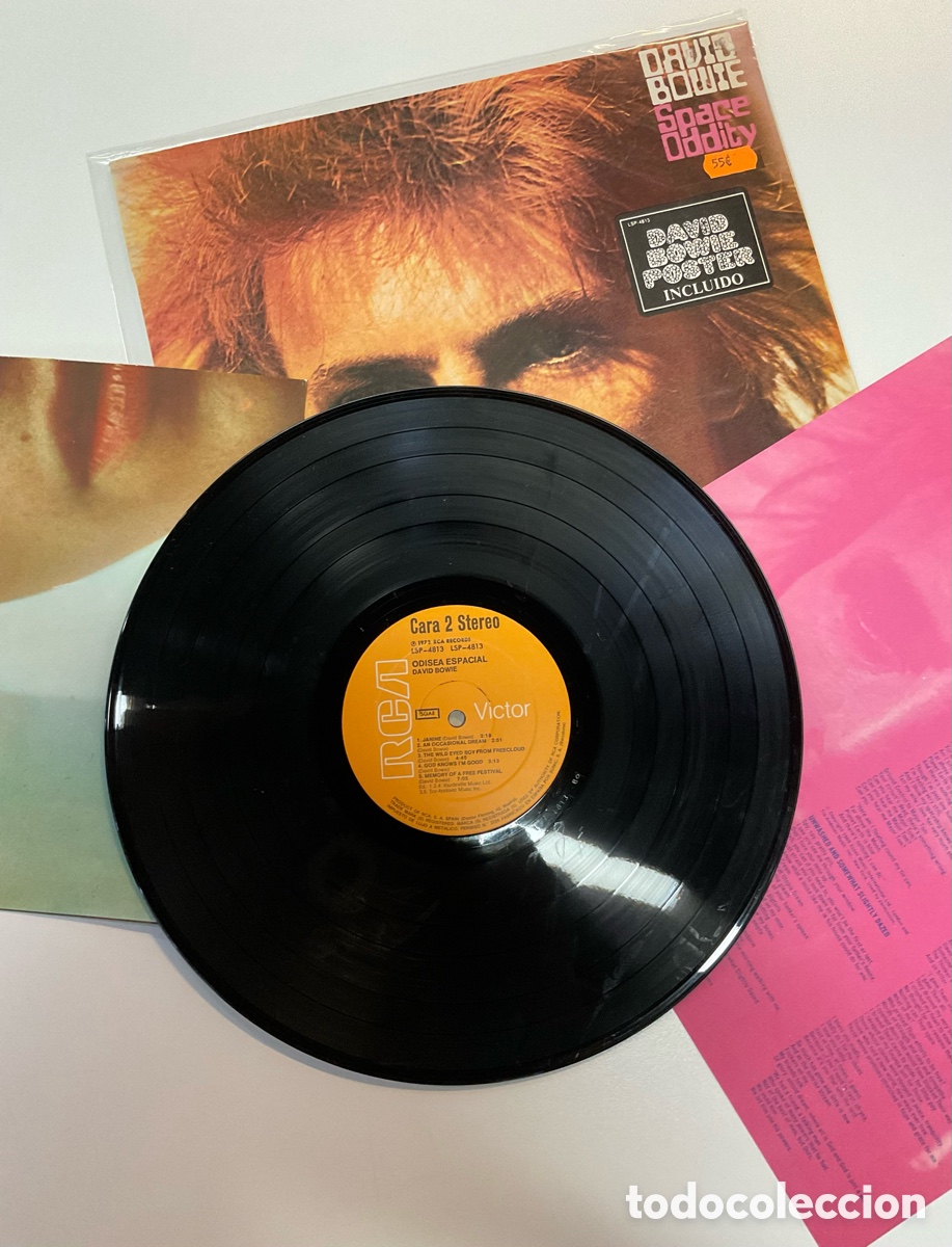Discos de vinilo: DAVID BOWIE. Space Oddity. - Foto 4