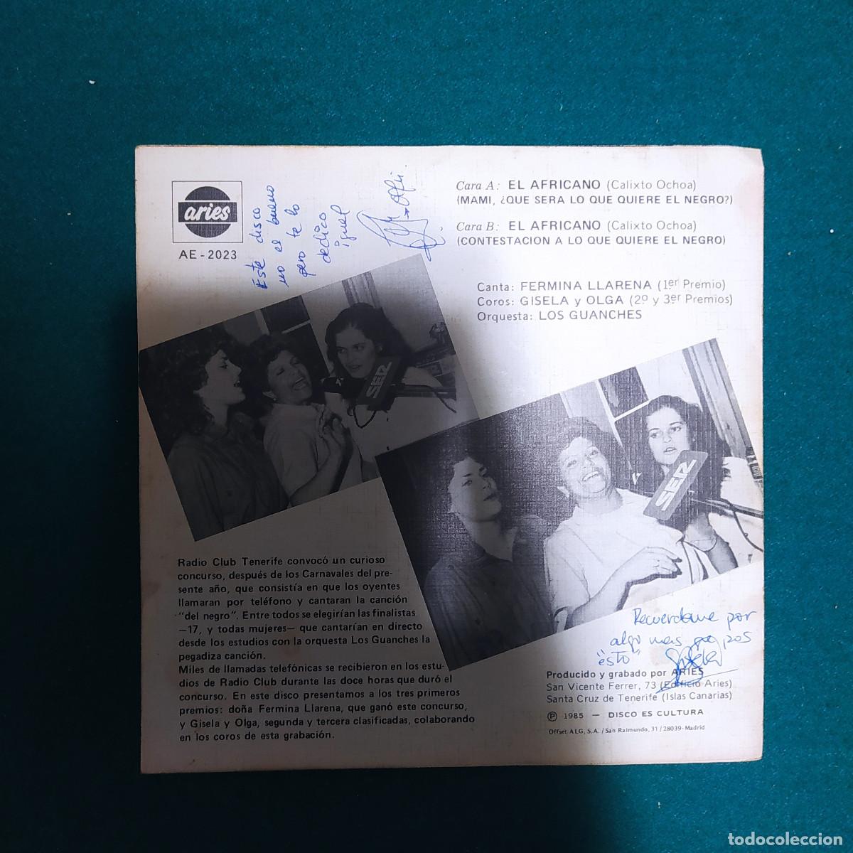 Discos de vinilo: MAMI QUE SERA LO QUE QUIERE EL NEGRO - Foto 2