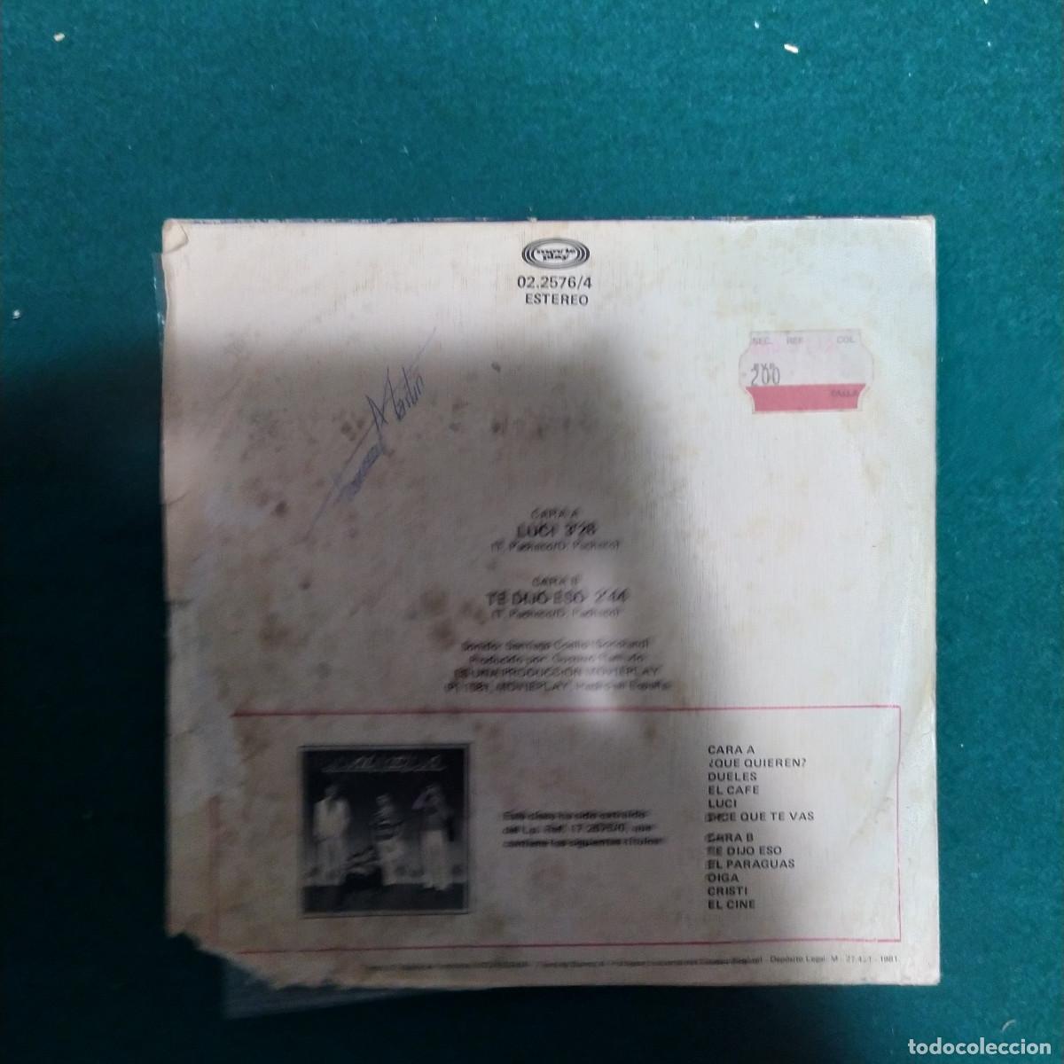 Discos de vinilo: Palmera &ndash; Luci 1981 SINGLE - Foto 2