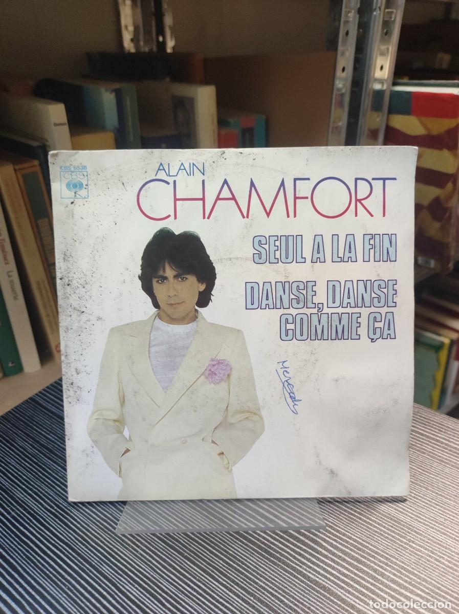 Discos de vinilo: Alain Chamfort &ndash; Seul A La Fin / Danse, Danse Comme &Ccedil;a - Foto 1
