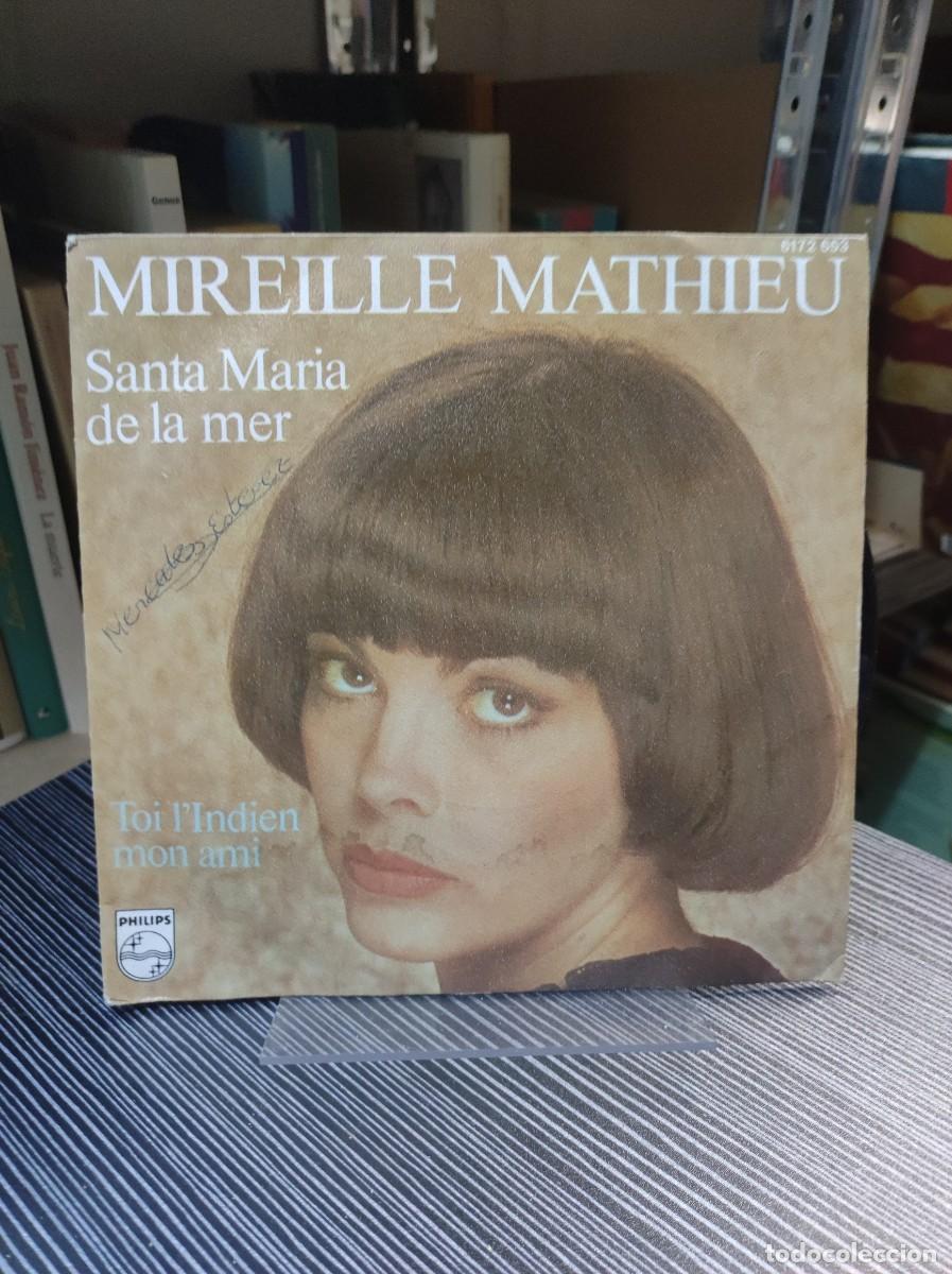 Discos de vinilo: Mireille Mathieu &ndash; Santa Maria De La Mer - Foto 1