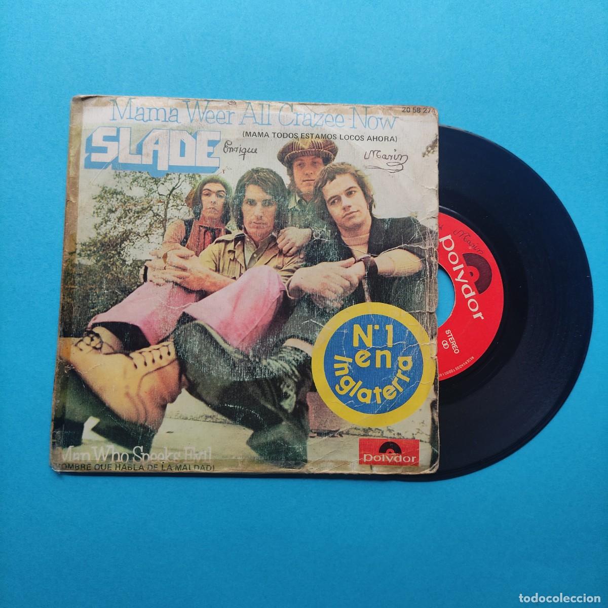 Discos de vinilo: SLADE . MAMA WEER ** SINGLE POLYDOR **JUANI - Foto 1