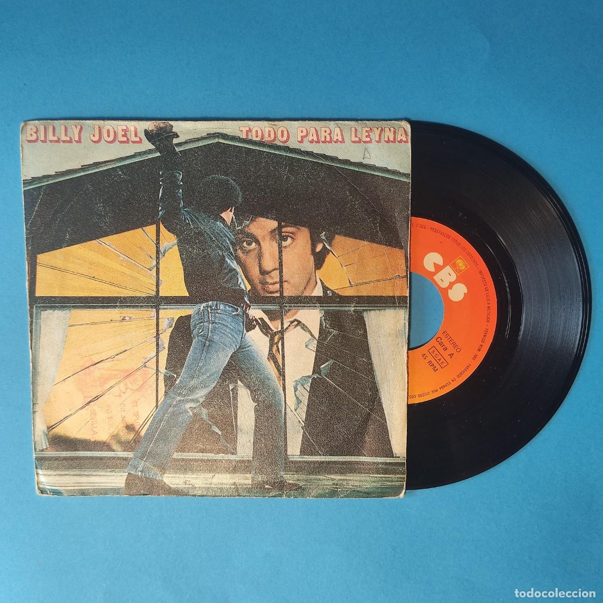 Discos de vinilo: BILLY JOEL . TODO PARA LEYNA ** SINGLE **JUANI - Foto 1