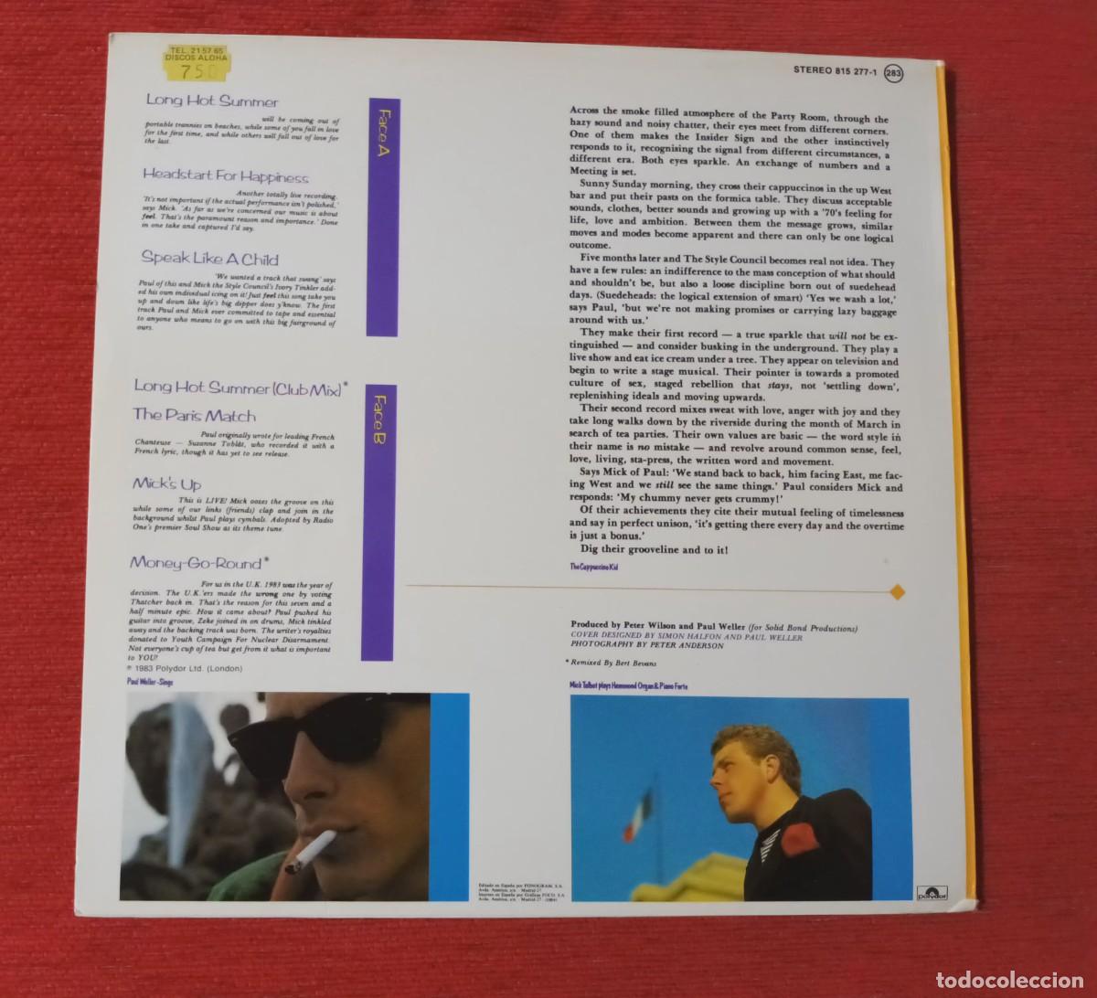 Discos de vinilo: THE STYLE COUNCIL - INTRODUCING - LP - Foto 2