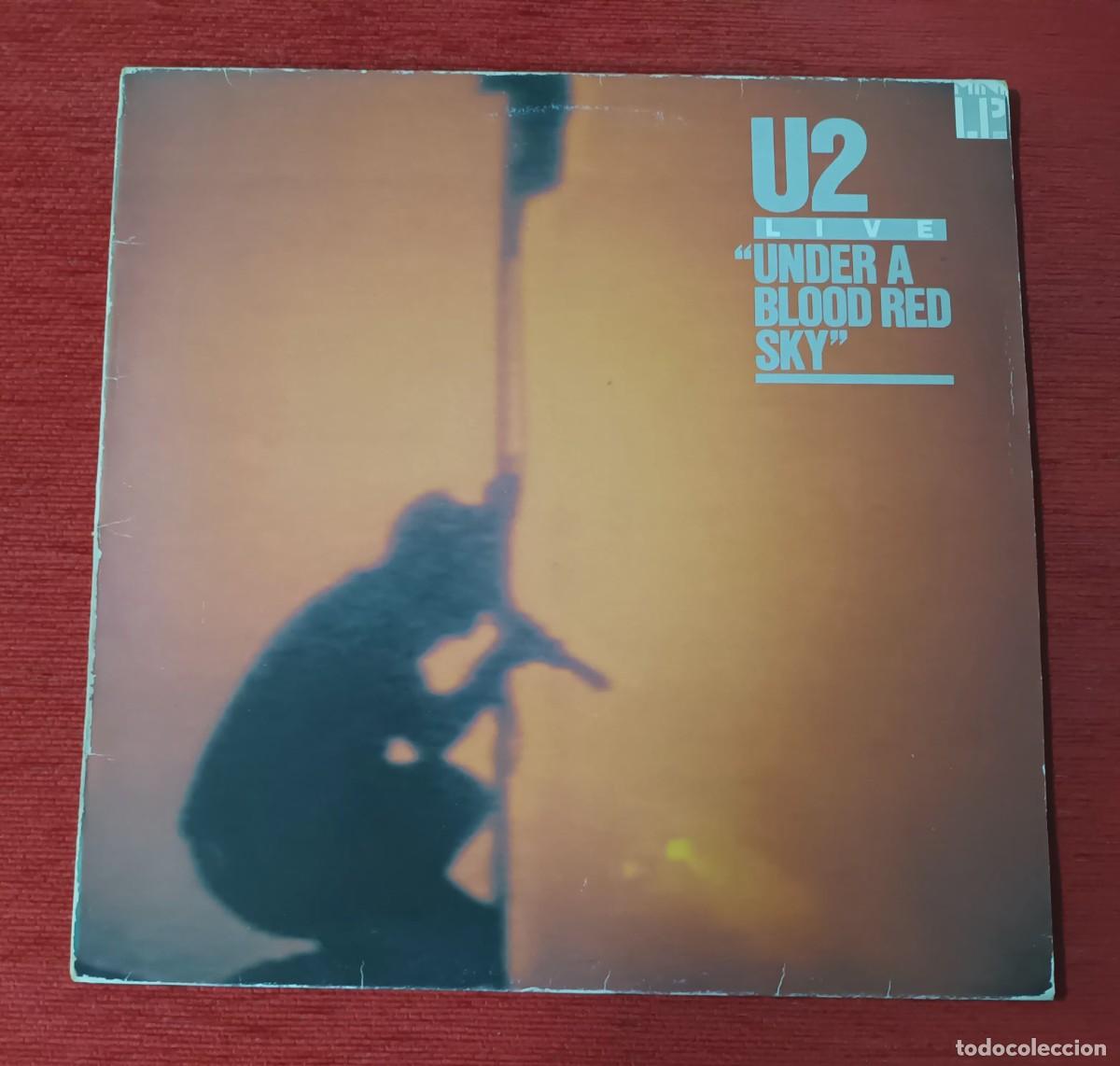 Discos de vinilo: U2 - UNDER A BLOOD RED SKY (LIVE) - MINI LP - Foto 1