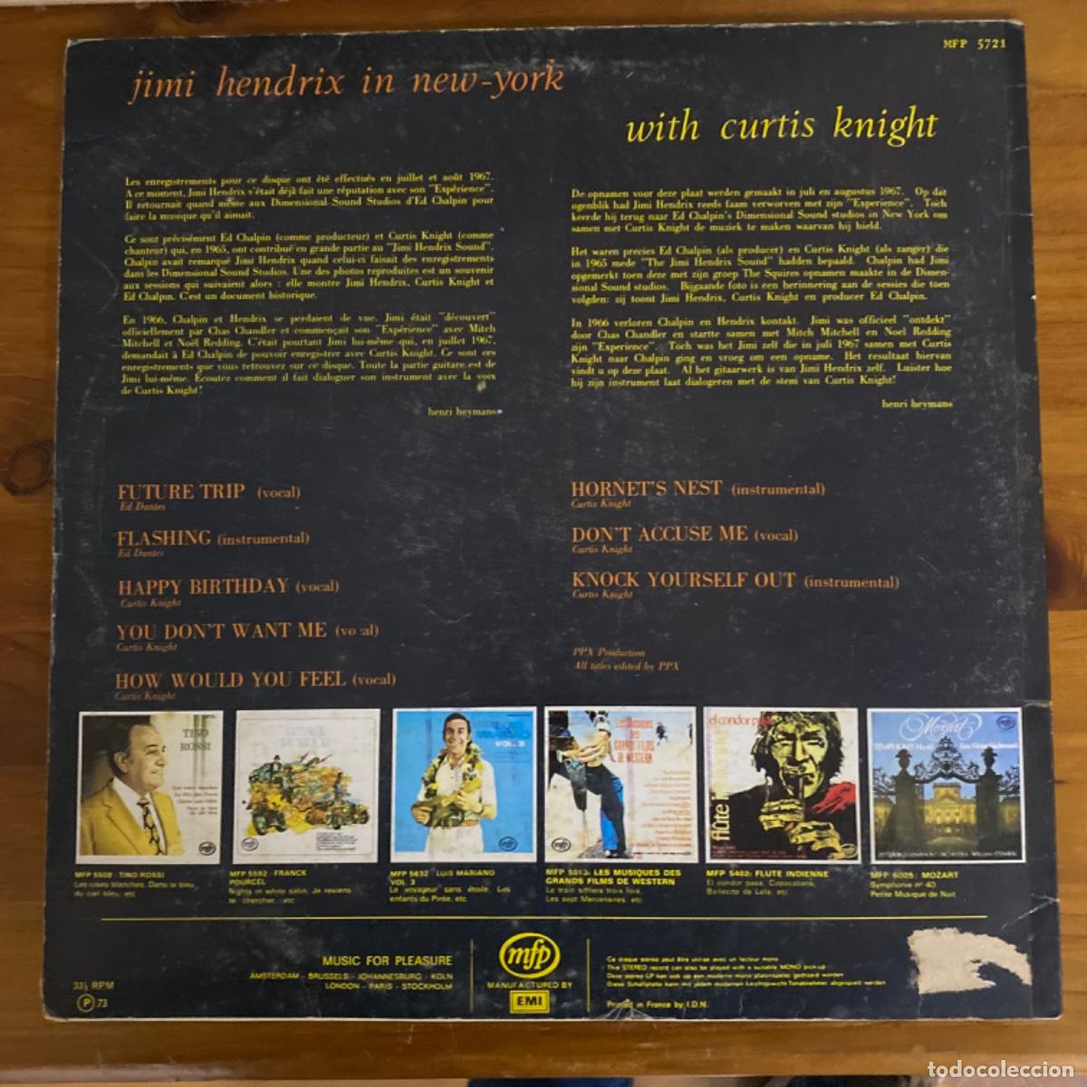 Discos de vinilo: JIMI HENDRIX WITH CURTIS KNIGHT - Foto 2