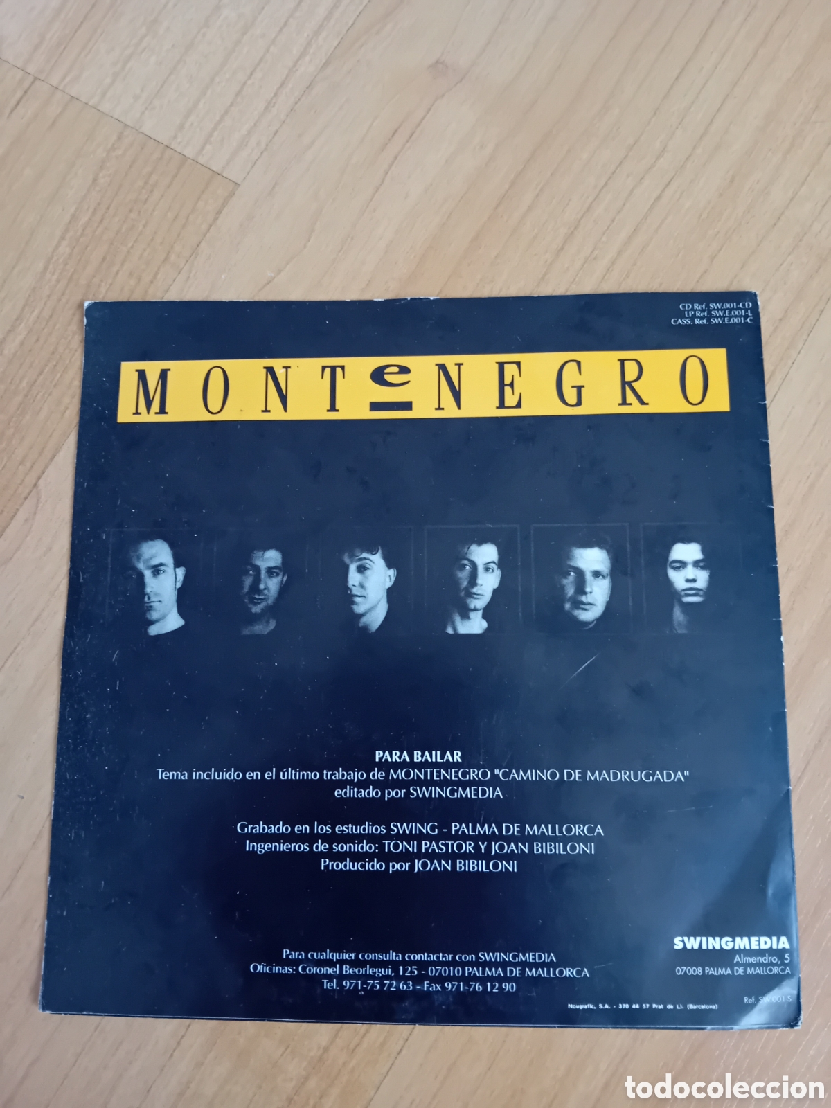 Discos de vinilo: MONTENEGRO. PARA BAILAR - Foto 2