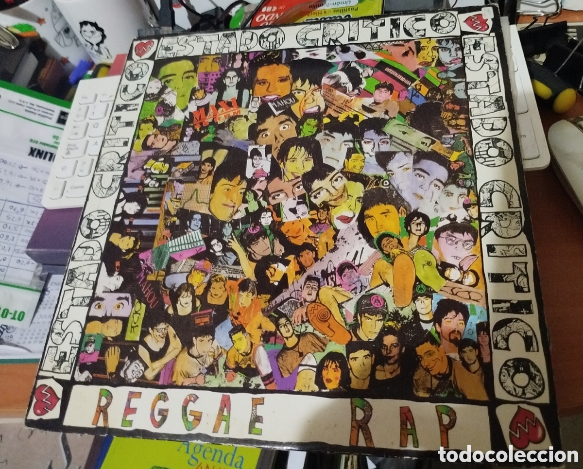 Discos de vinilo: Estado cr&iacute;tico - reegae Rap - Foto 1