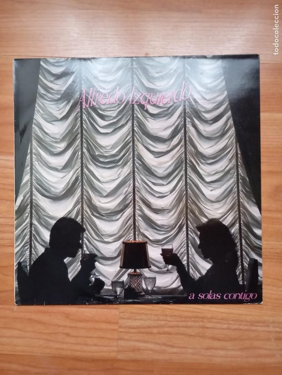 Discos de vinilo: ALFREDO IZQUIERDO-A SOLAS CONTIGO - Foto 1