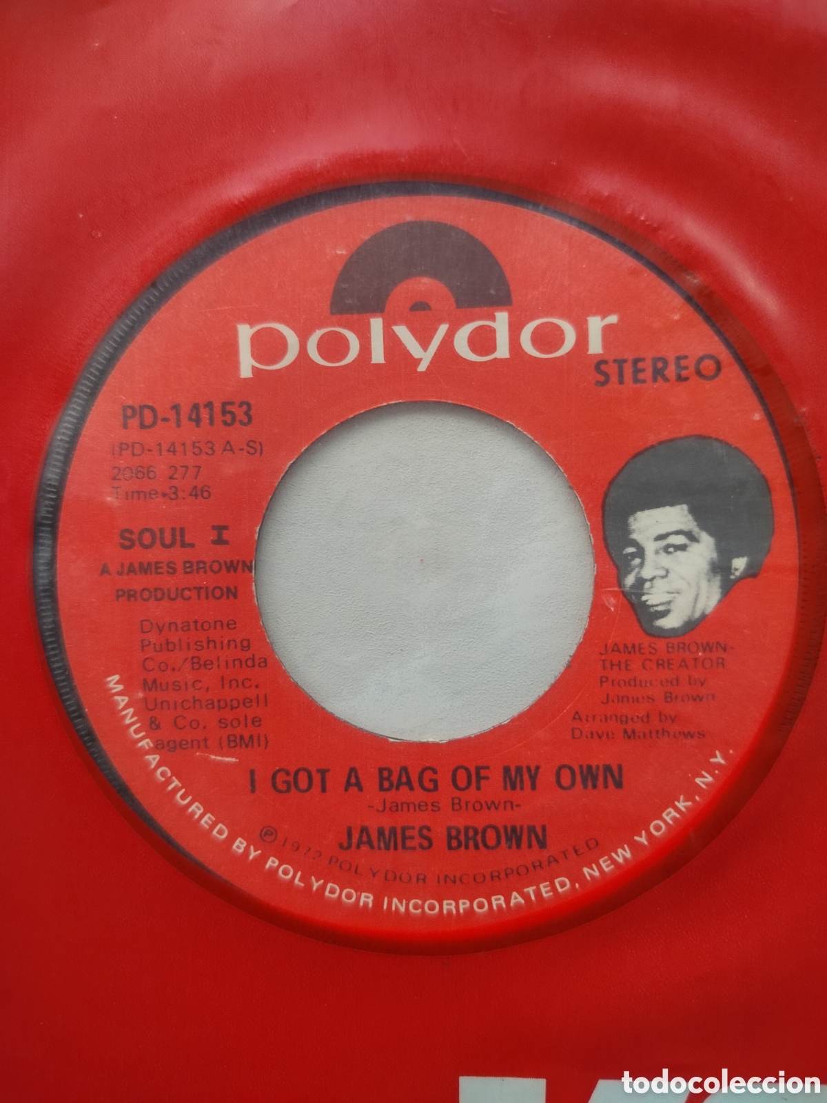 Discos de vinilo: James Brown Single.. - Foto 3