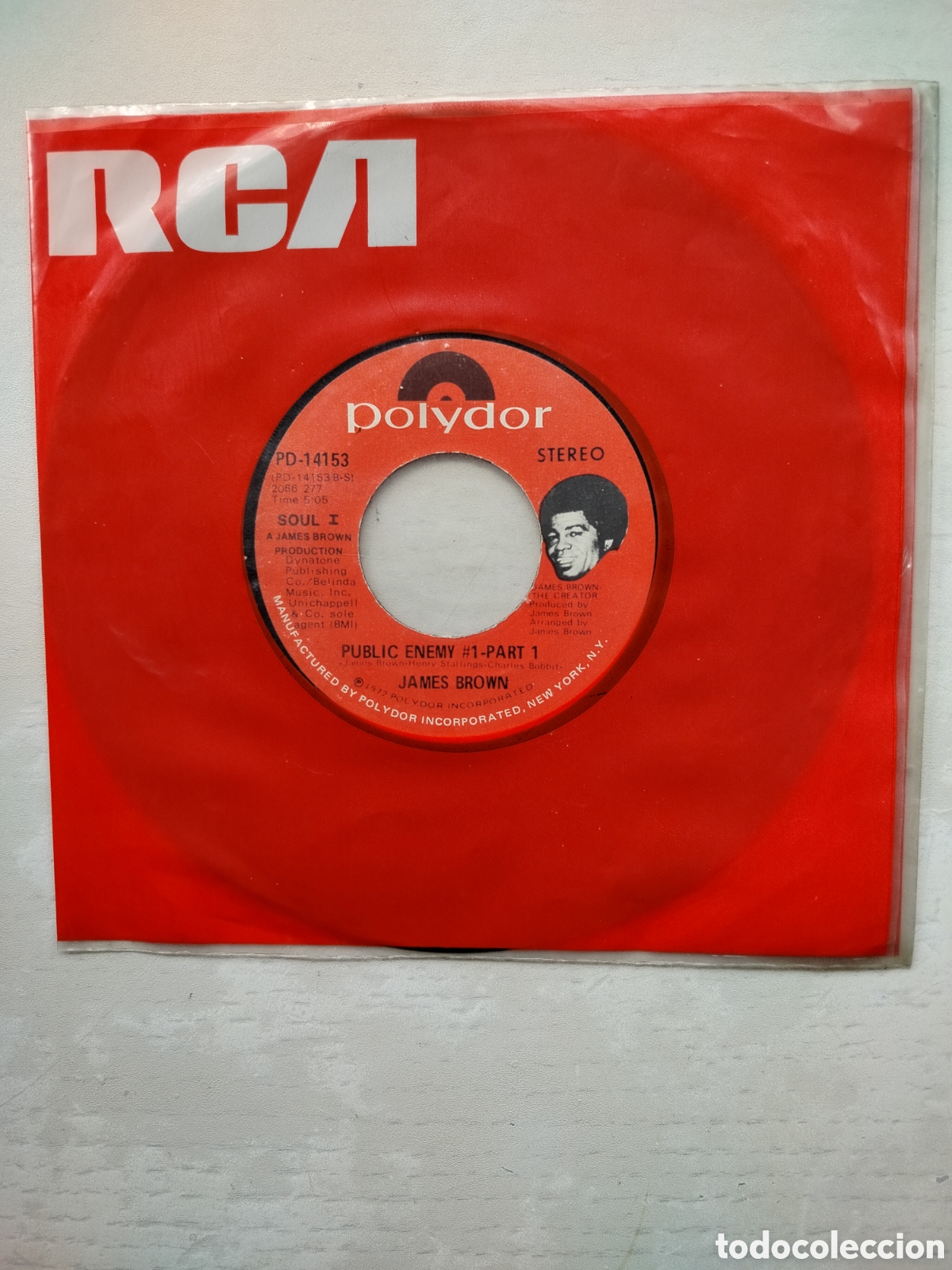 Discos de vinilo: James Brown Single.. - Foto 1