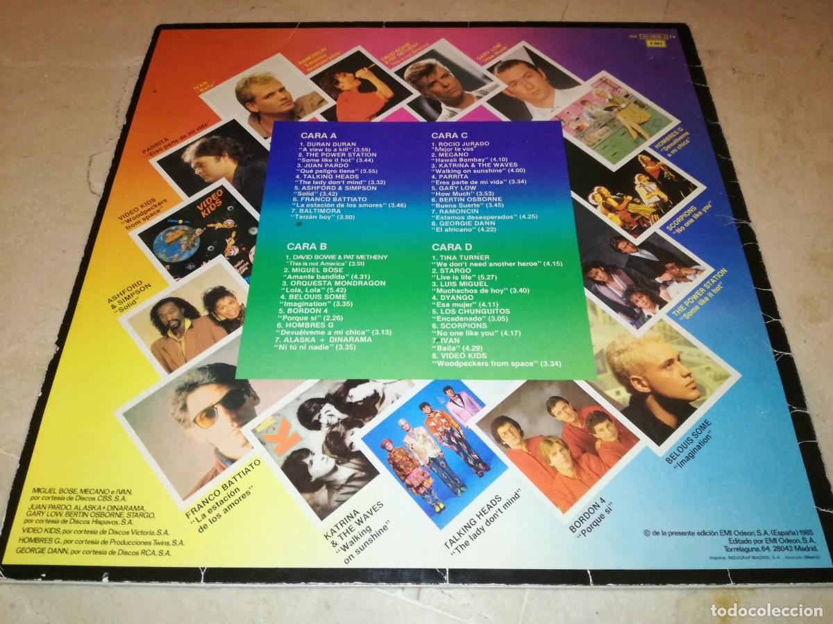 Discos de vinilo: BOOM-EL DISCO DE LOS EXITOS-30 EXITOS EN VERSION ORIGINAL-DOBLE LP-ORIGINAL 1985 - Foto 2