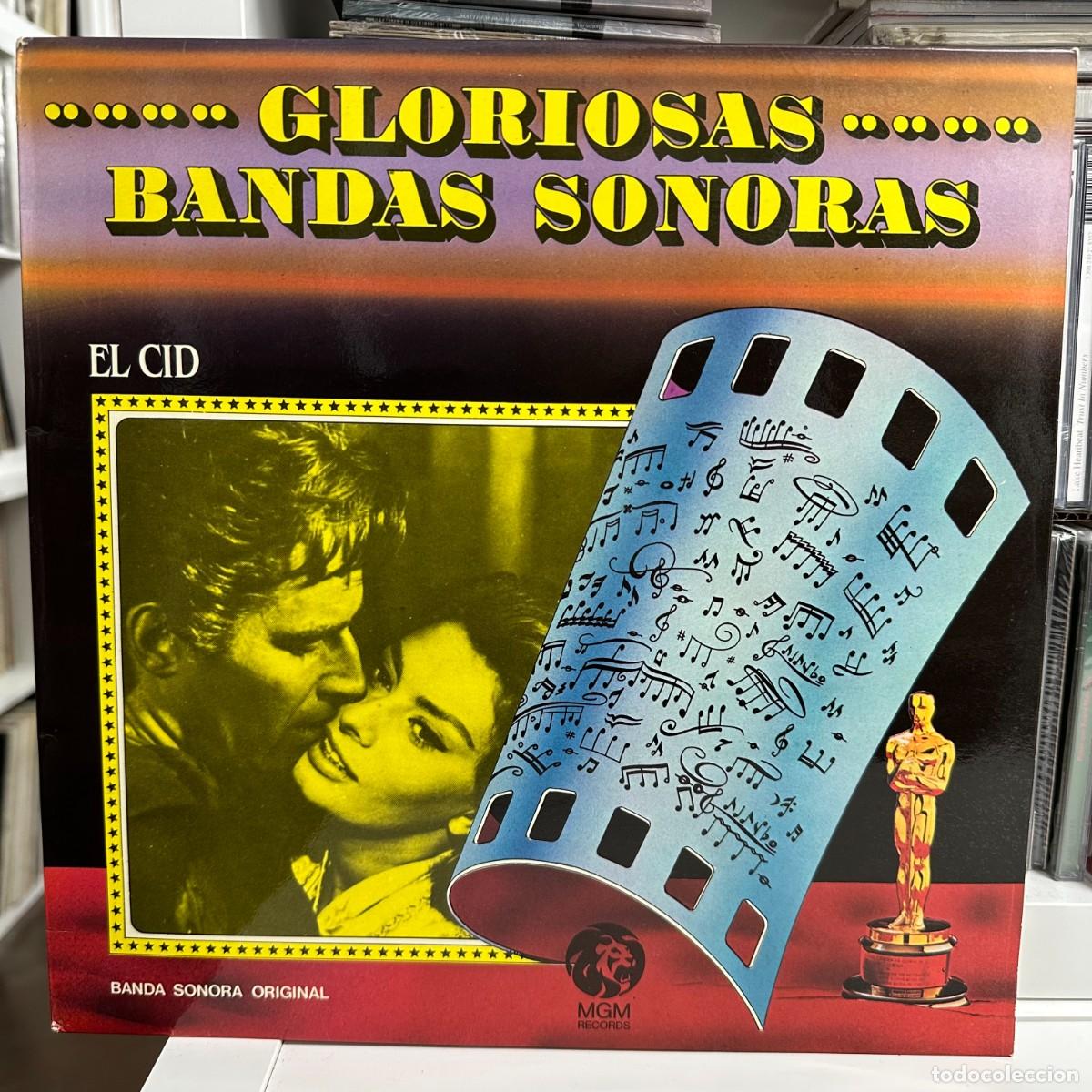 Discos de vinilo: El Cid (LP) Mikl&oacute;s R&oacute;zsa - Foto 1