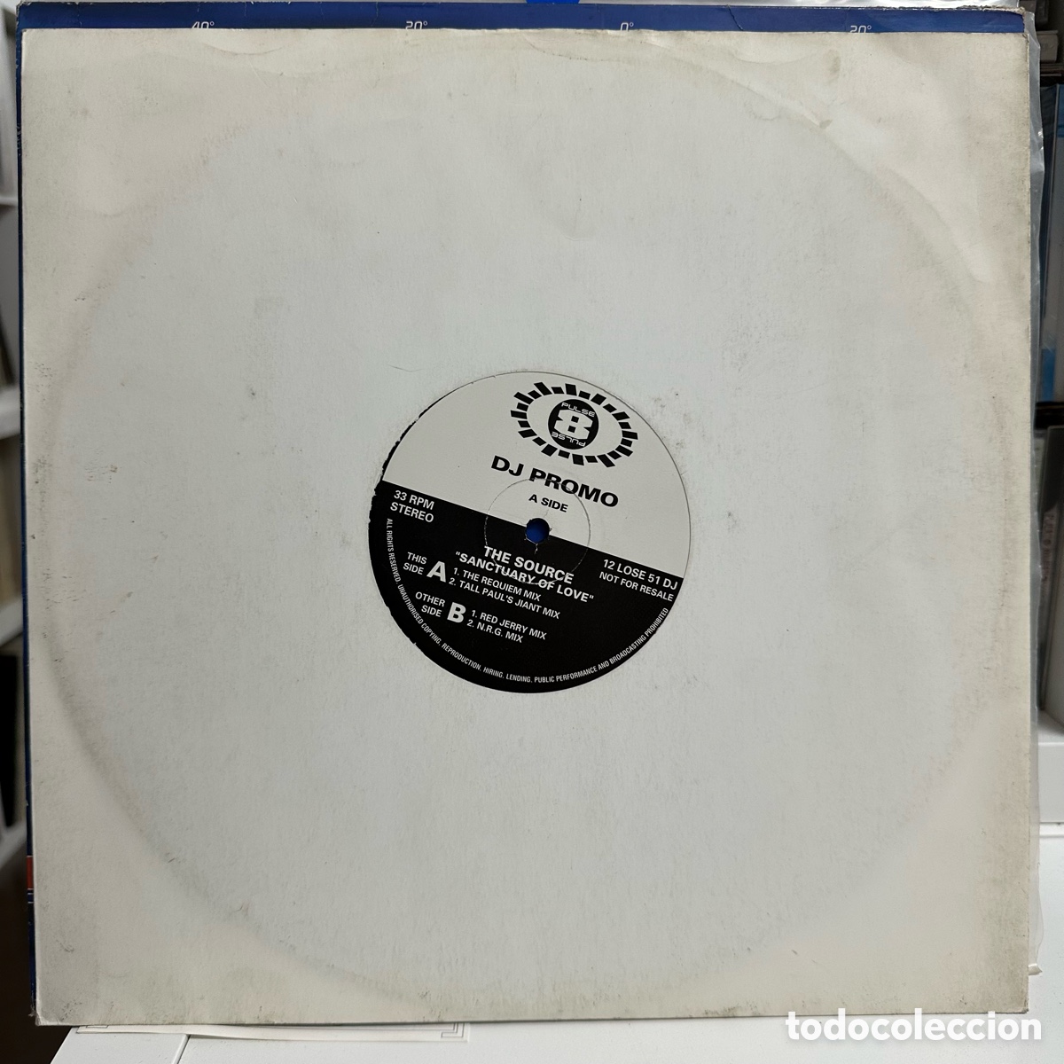 Discos de vinilo: The Source - Sanctuary Of Love (12&rdquo;) - Foto 2