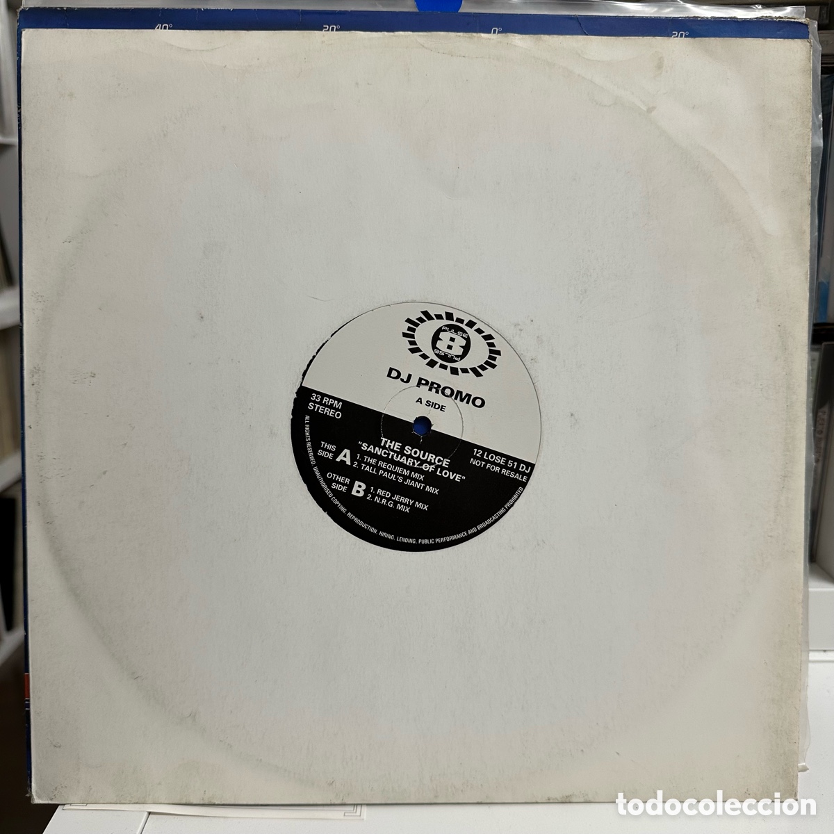 Discos de vinilo: The Source - Sanctuary Of Love (12&rdquo;) - Foto 1