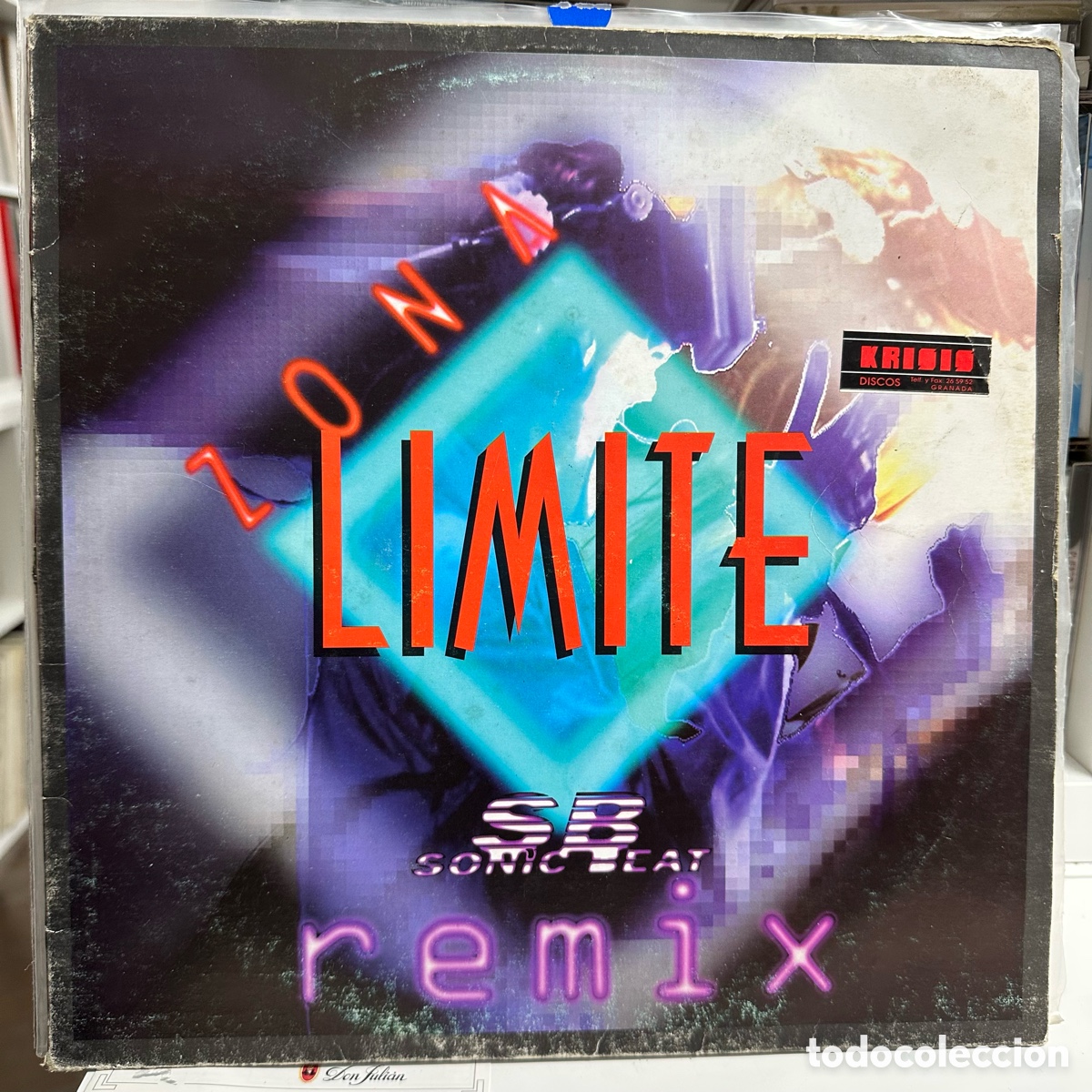 Discos de vinilo: Sonic Beat - Zona Limite (Remix) (12&rdquo;) - Foto 1