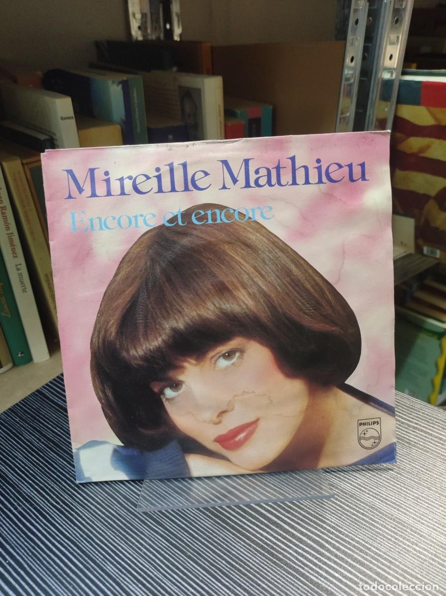 Discos de vinilo: MIREILLE MATHIEU PIERROT LA MUSIQUE - Foto 2