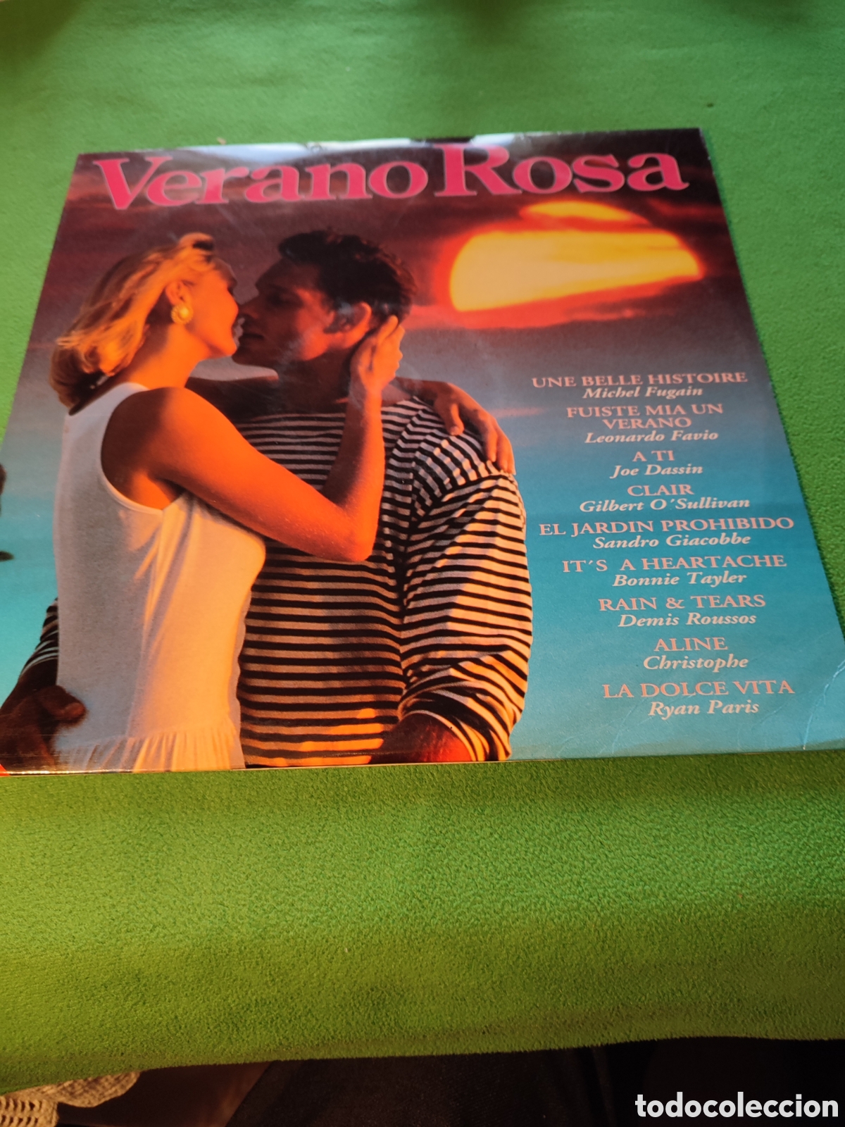 Discos de vinilo: Verano Rosa - Edici&oacute;n de 1994, con 3 Lps - Foto 1