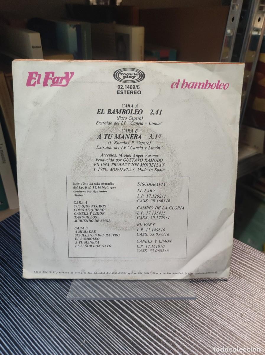 Discos de vinilo: El Fary &ndash; El Bamboleo - Foto 2