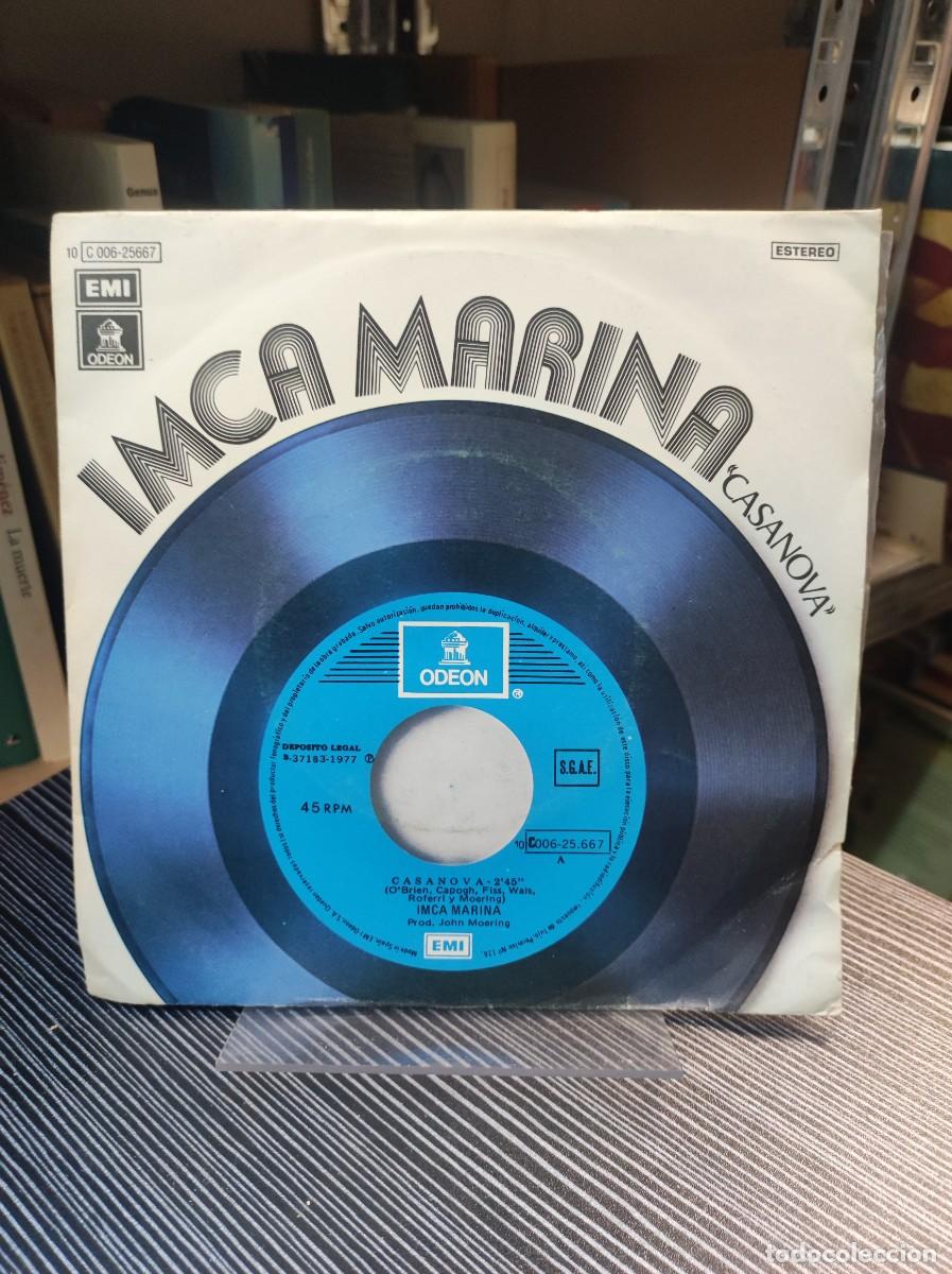 Discos de vinilo: Imca Marina &ndash; Casanova - Foto 1
