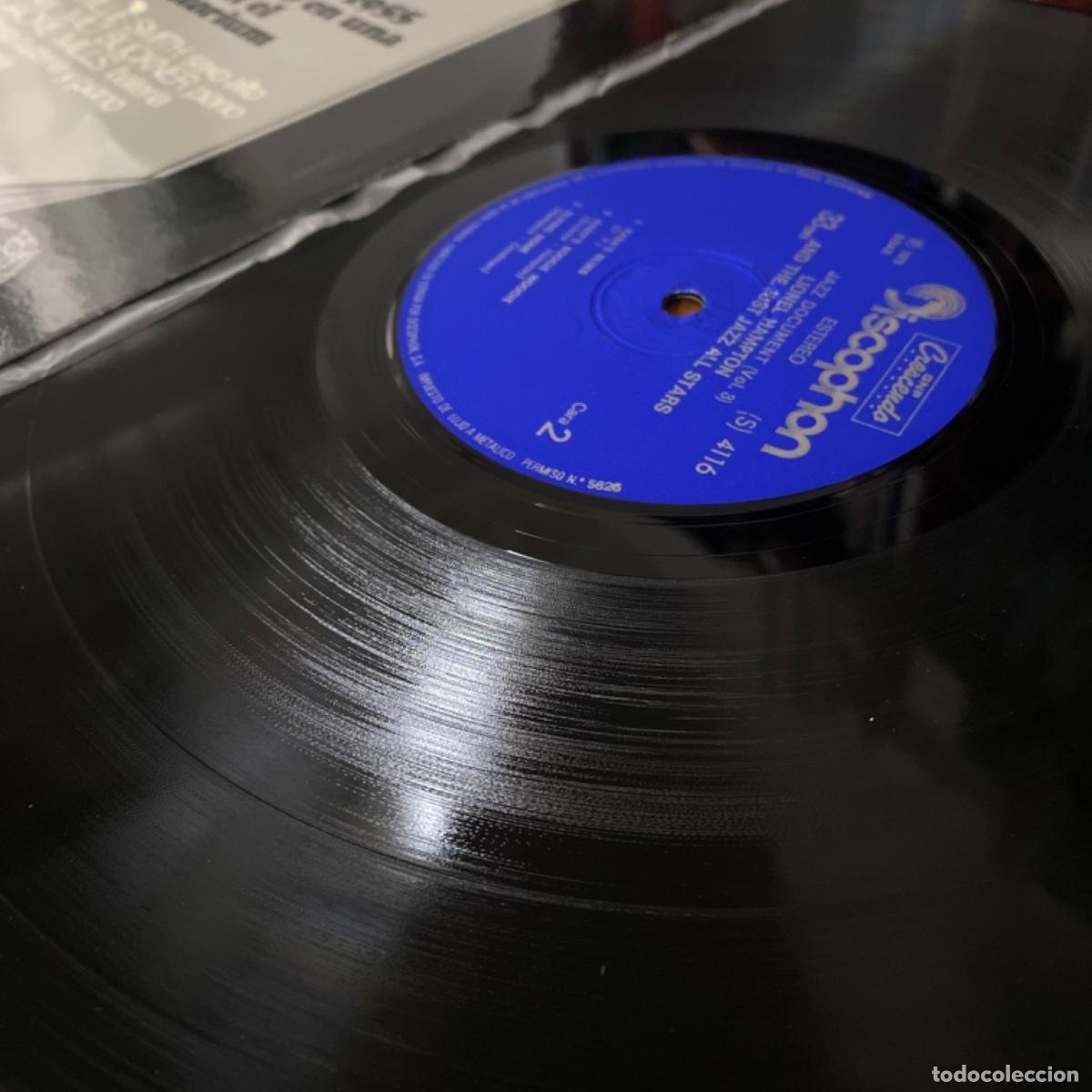 Discos de vinilo: LIO EL HAMPTON AND THE JUST JAZZ ALL STAR - Foto 2